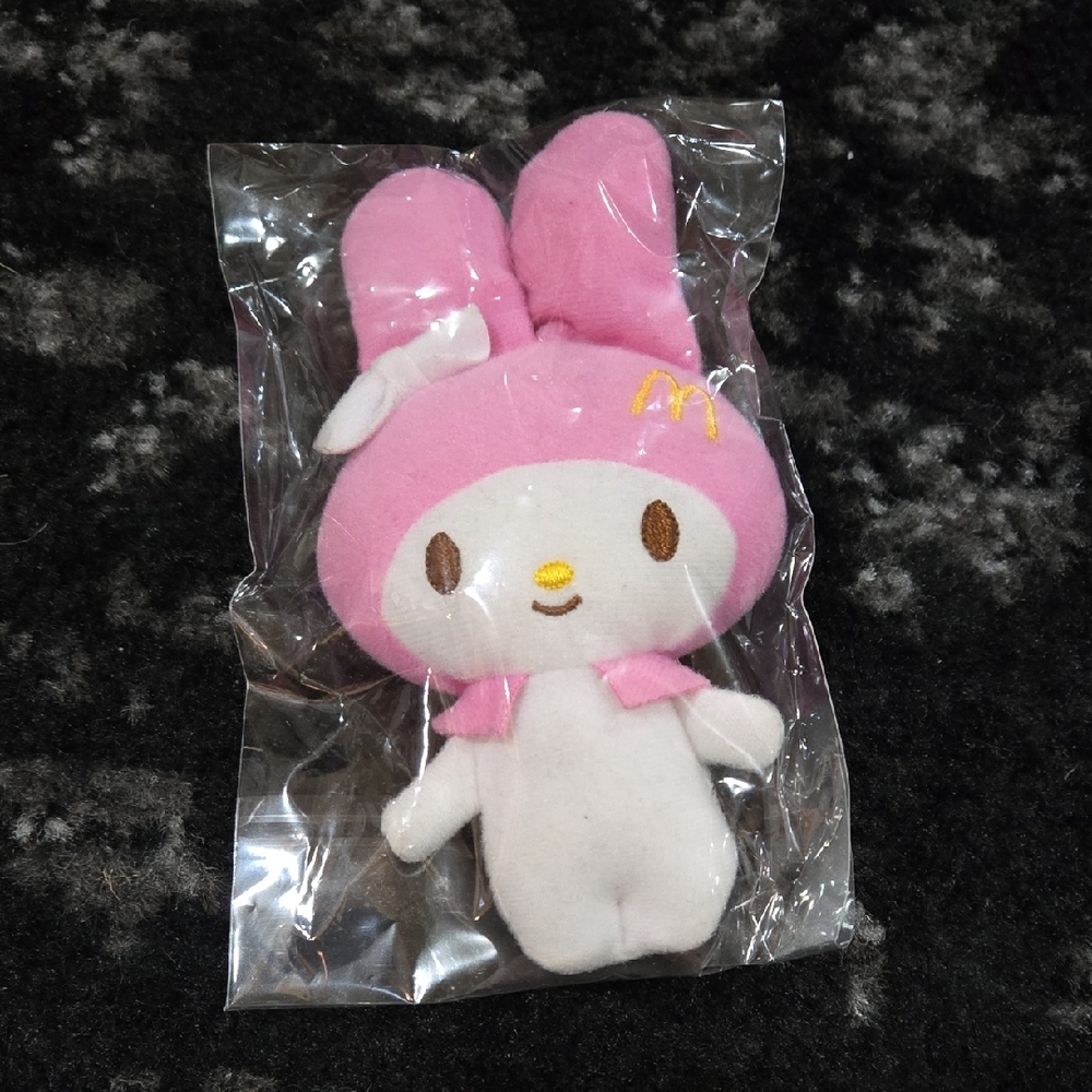 My Melody Japanese Happy Meal Keychain Plush